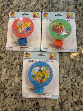 The Berenstain Bears Night Light Plug-In Set